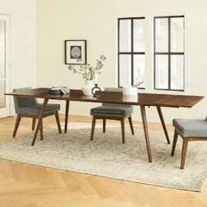 Seno 71" - 110" Extendable Dining Table - Walnut