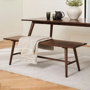 Seno 55" Bench - Walnut
