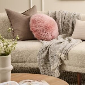 Alternative view of Kayra 87" Sofa - Ivory Bouclé