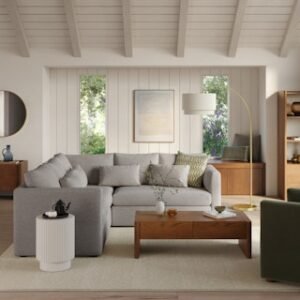 Alternative view of Marina 92" Corner Sectional - Hestia Gray