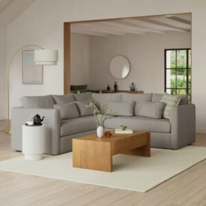 Marina 92" Corner Sectional - Hestia Gray
