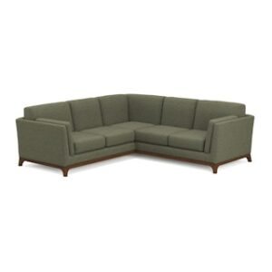 Alternative view of Ceni 88" Corner Sectional - Hemlock Green
