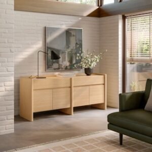 Alternative view of Torme 70" Sideboard - White Oak